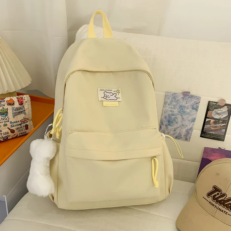 Süße Plüsch-Beschichtete Lässige Rucksack Karnz