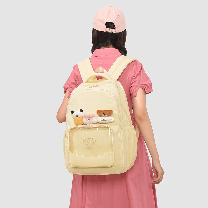 Süße Plüschcharaktere Rucksack Karnz