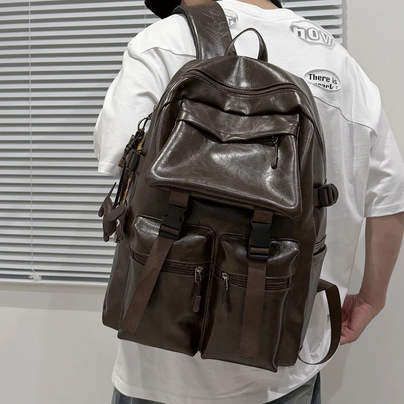 Langlebiger Leder-Rucksack Karnz