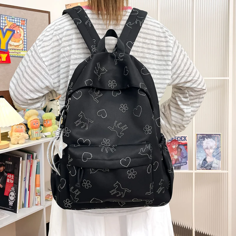 Haltbares Grafikdruck-Rucksack Karnz
