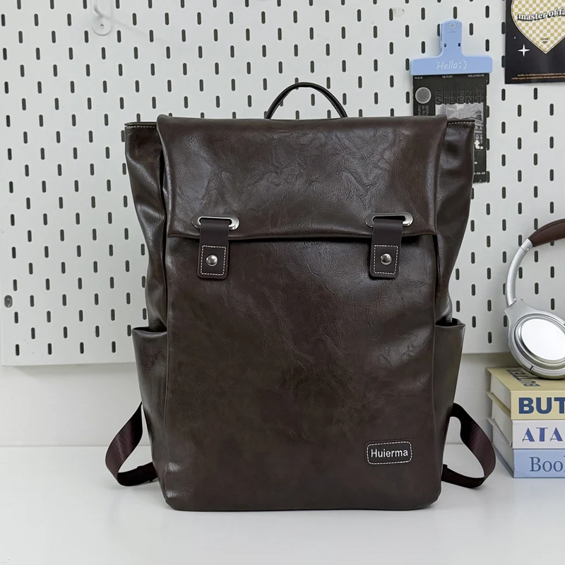 Modischer Leder Rucksack Karnz