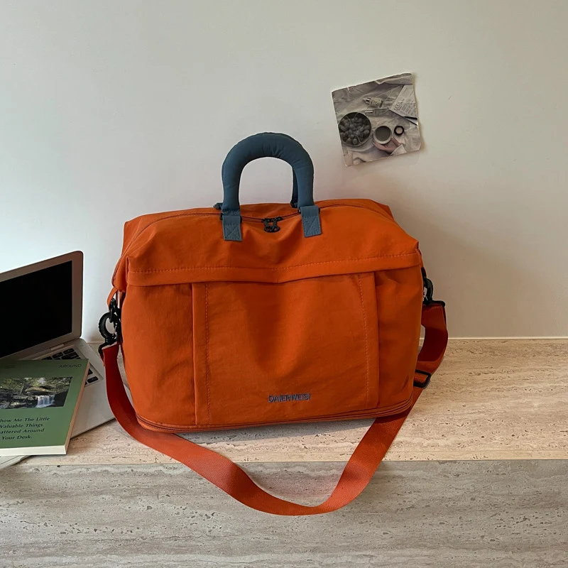 Robuste Canvas Wochenend-Duffle-Tasche Karnz