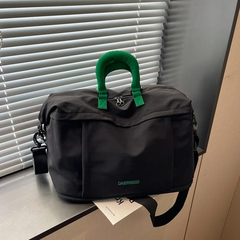 Robuste Canvas Wochenend-Duffle-Tasche Karnz