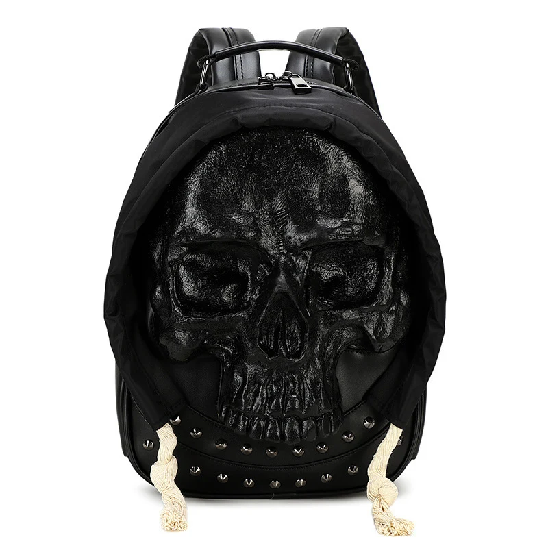 Kreativer und auffälliger Totenkopf-Rucksack Skanto