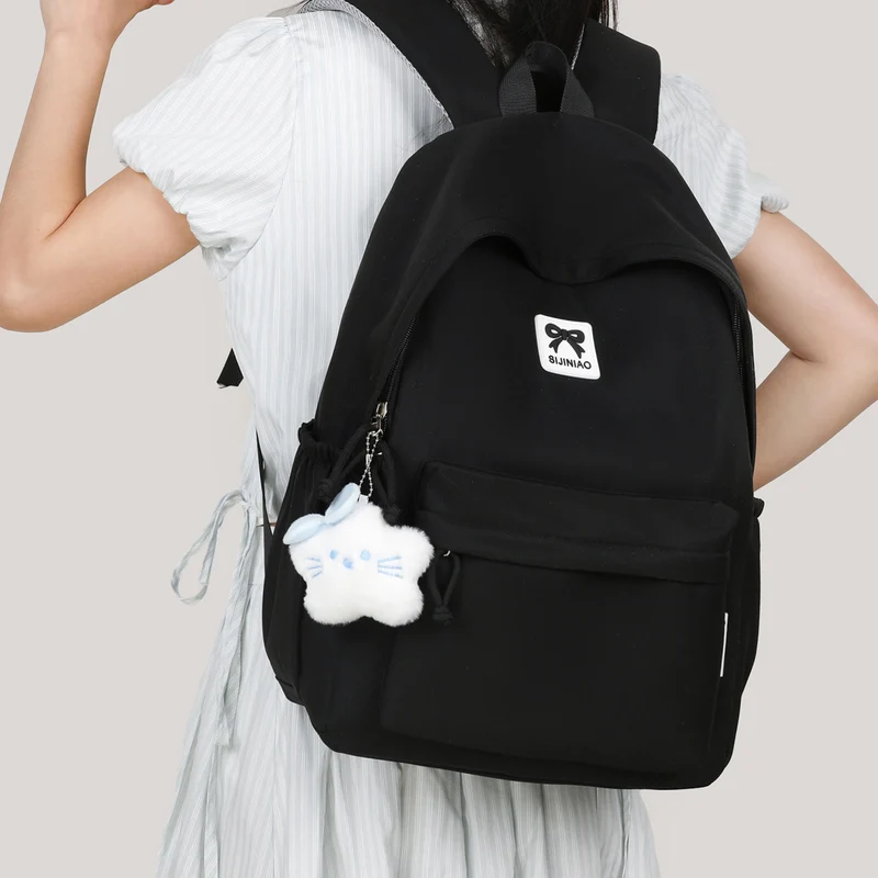 Niedlicher Plüsch-Rucksack mit Katzenmotiv Karnz
