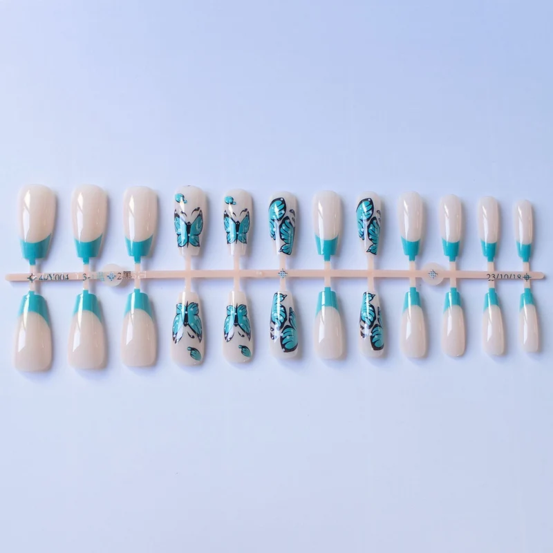 Künstlerisches Schmetterling Nagelkunstset