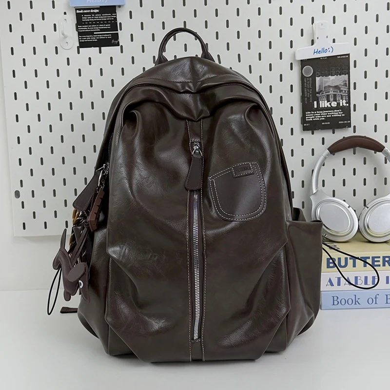 Eleganter Leder-Rucksack Karnz