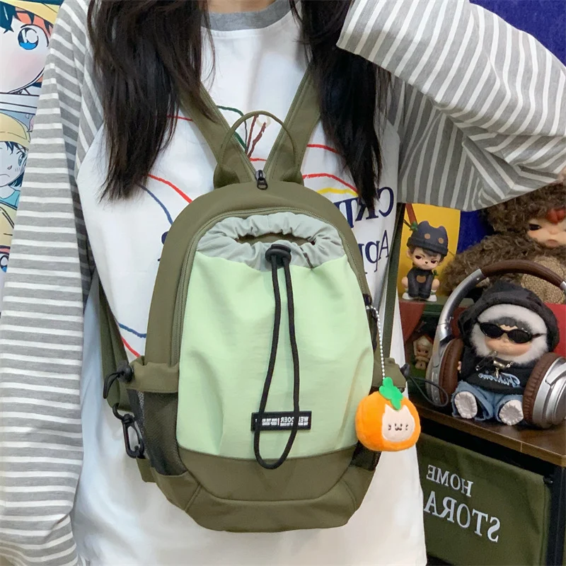 Kordelzugverschluss Lässiger Rucksack Karnz