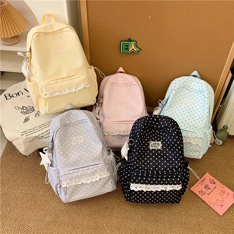 Dekorative Stern-Druck Rucksack Karnz