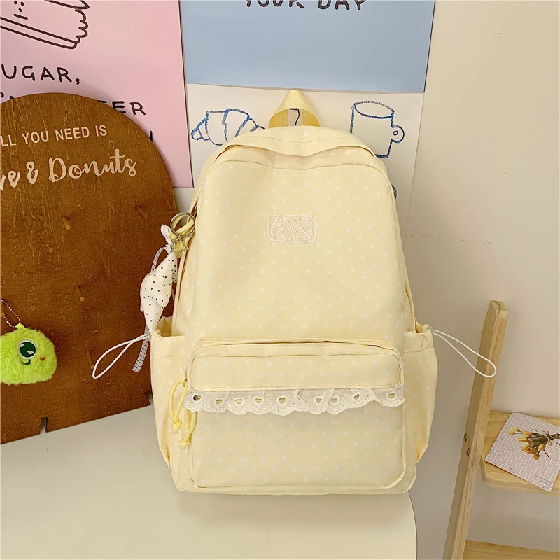 Dekorative Stern-Druck Rucksack Karnz