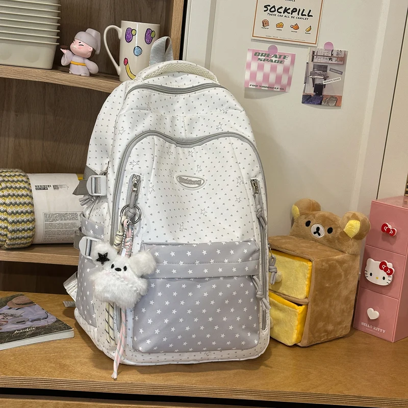 Dekorativer Rucksack mit Sternenmuster Karnz