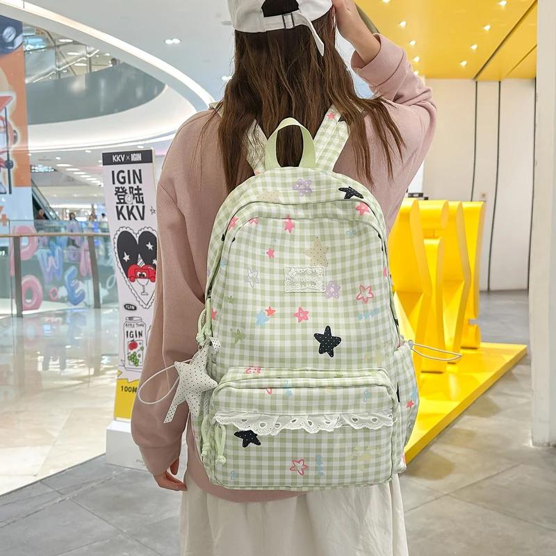 Niedlicher Illustrierter Lässiger Rucksack Karnz