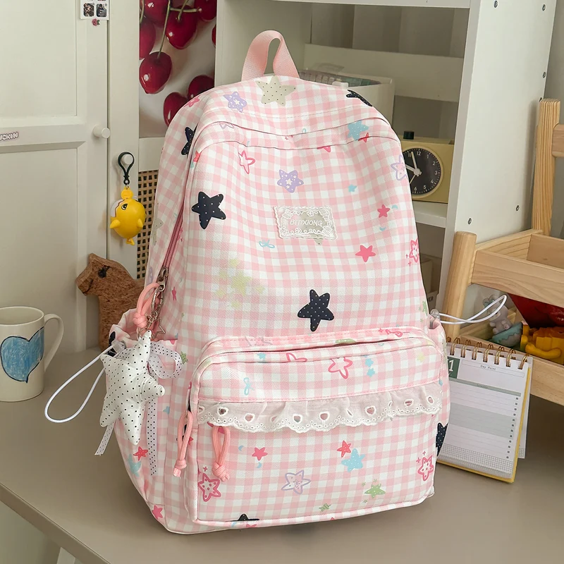 Niedlicher Illustrierter Lässiger Rucksack Karnz