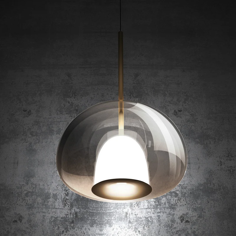 Moderne Klarglas Pendelleuchte