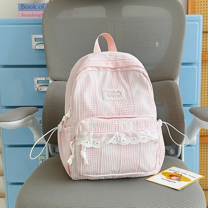 Hübscher karierter Design-Rucksack Karnz