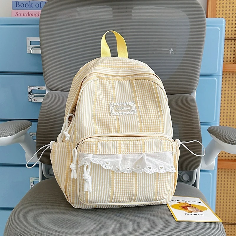 Hübscher karierter Design-Rucksack Karnz