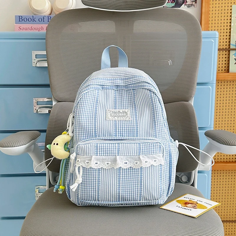 Hübscher karierter Design-Rucksack Karnz