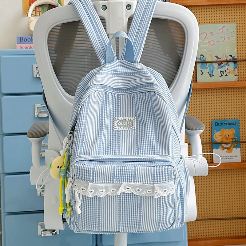 Hübscher karierter Design-Rucksack Karnz
