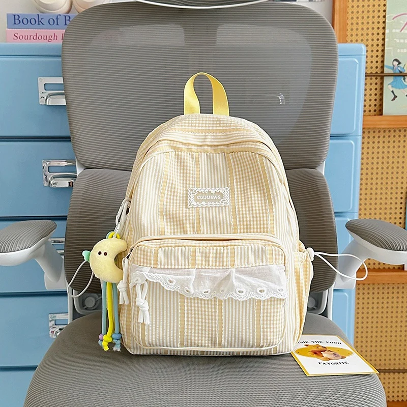 Hübscher karierter Design-Rucksack Karnz
