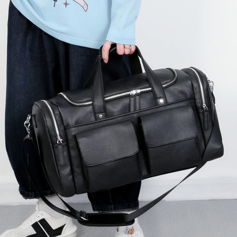 Geräumige und strapazierfähige Reisetasche mit mehreren Außentaschen Skanto