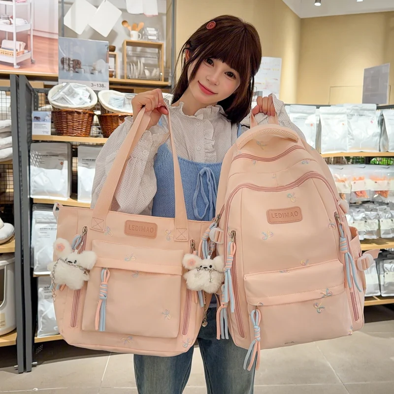 Bestickter Multifunktionaler Rucksack Karnz