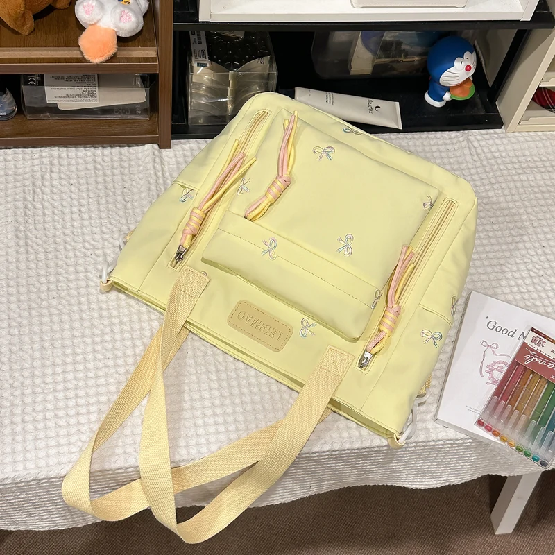 Bestickter Multifunktionaler Rucksack Karnz