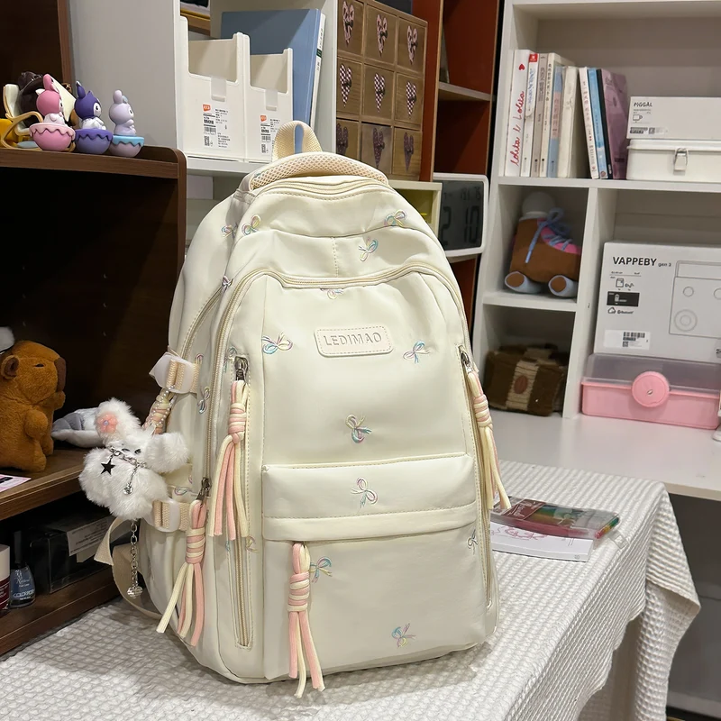 Bestickter Multifunktionaler Rucksack Karnz