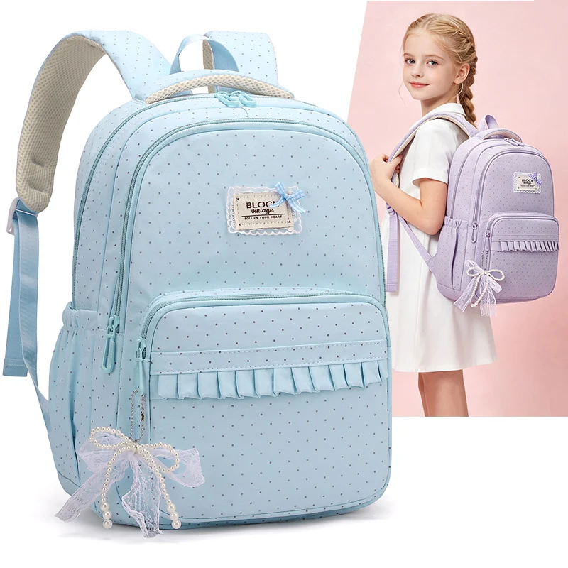 Dekorativer gepunkteter Rucksack Karnz