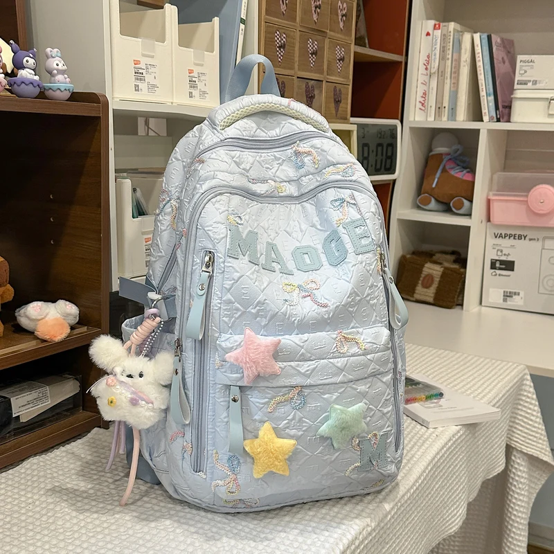Dekorative Gepolsterte Rucksack Karnz