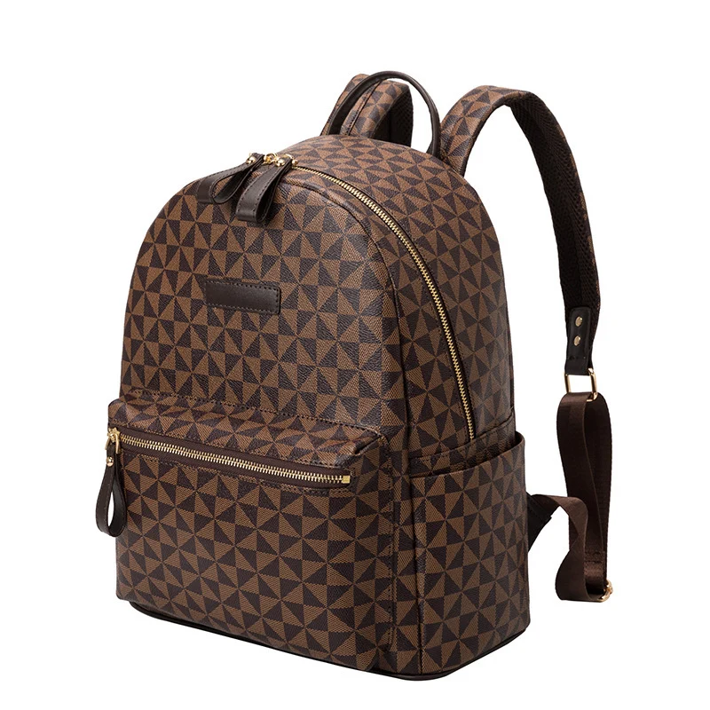 Moderner Rucksack im geometrischen Design Skanto