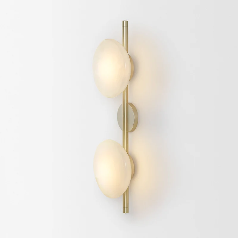 Moderne Dual-Dome Wandlampe
