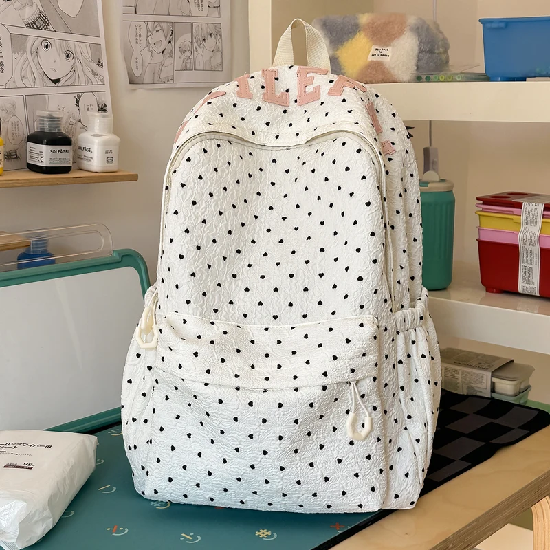 Niedlicher herzförmiger lässiger Rucksack Karnz