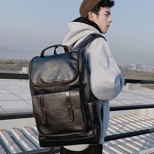 Eleganter multifunktionaler Laptop-Rucksack mit robusten Fächern Skanto