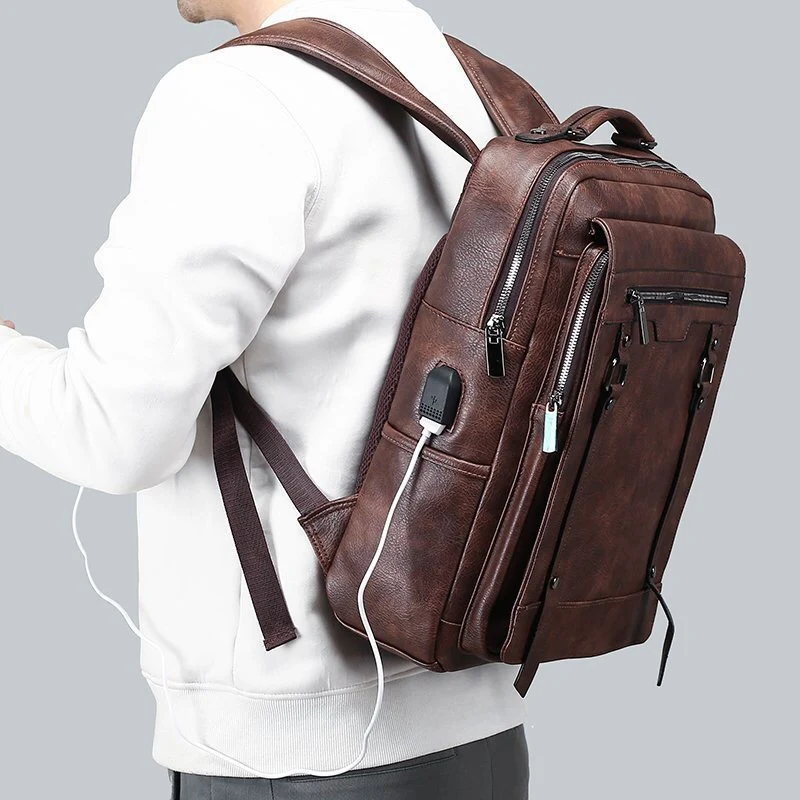 Eleganter Laptop-Rucksack mit vielseitigem Stauraum Skanto