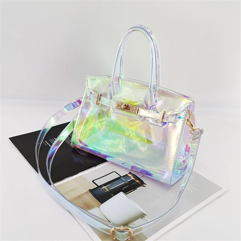 Moderne transparente Handtasche Skanto