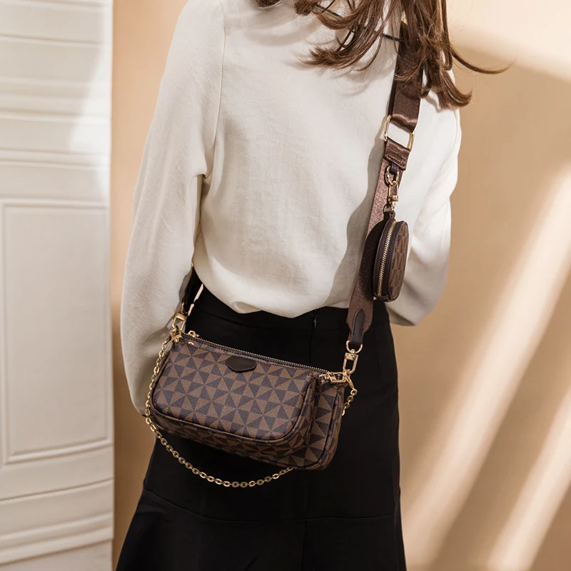 Moderne Crossbody-Tasche mit vielseitigem Fächersystem Skanto