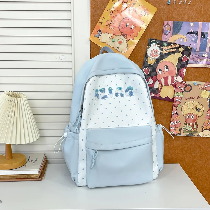 Niedlicher Rucksack mit Punktmuster Karnz