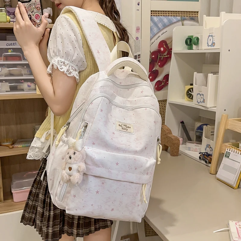 Süßer Herzmuster-Rucksack Karnz
