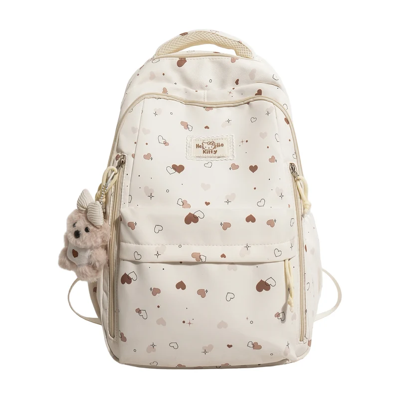 Süßer Herzmuster-Rucksack Karnz