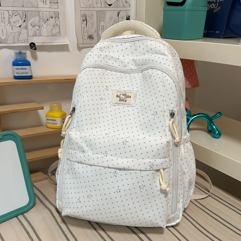 Süßer Herzmuster-Rucksack Karnz