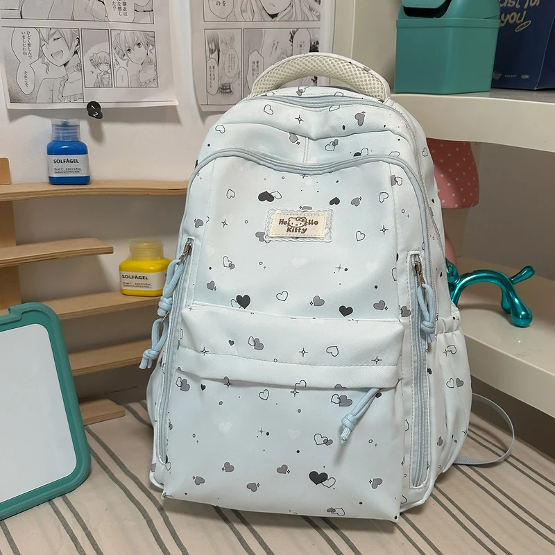 Süßer Herzmuster-Rucksack Karnz
