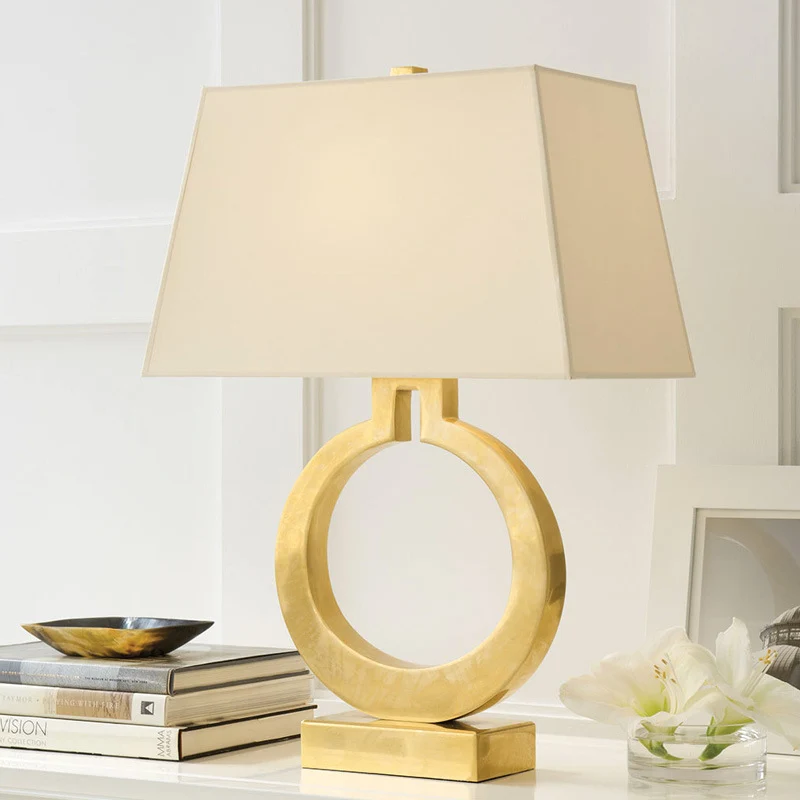 Moderne Kreis Design Tischlampe