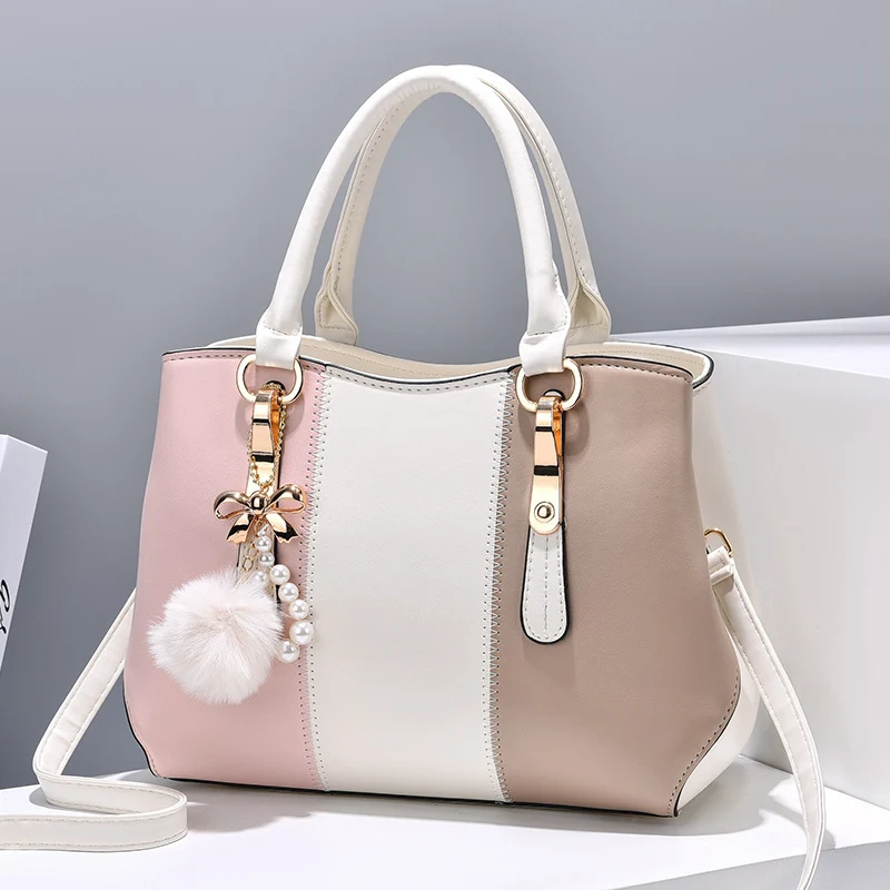 Elegante mehrfarbige Handtasche Skanto