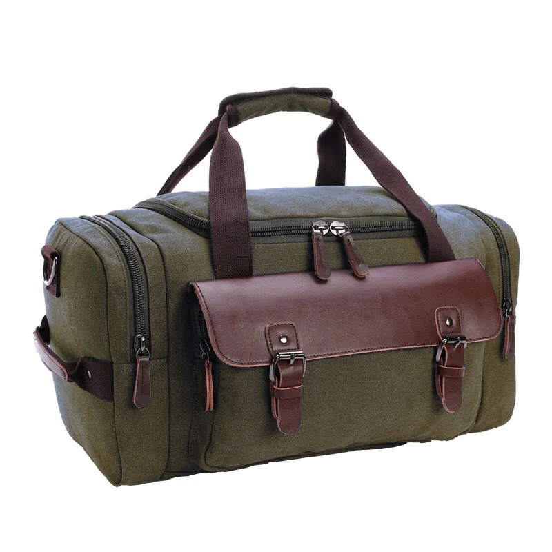 Geräumige Reisetasche mit hochwertigen Lederdetails Skanto