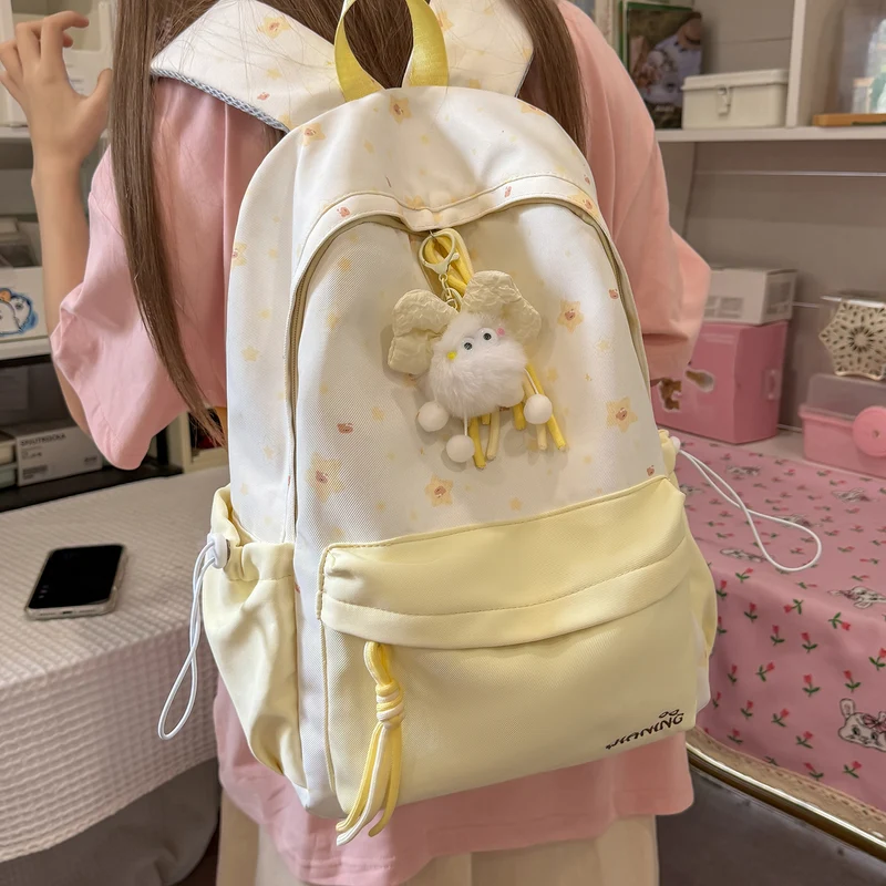 Dekorative Blumenprint-Rucksack Karnz
