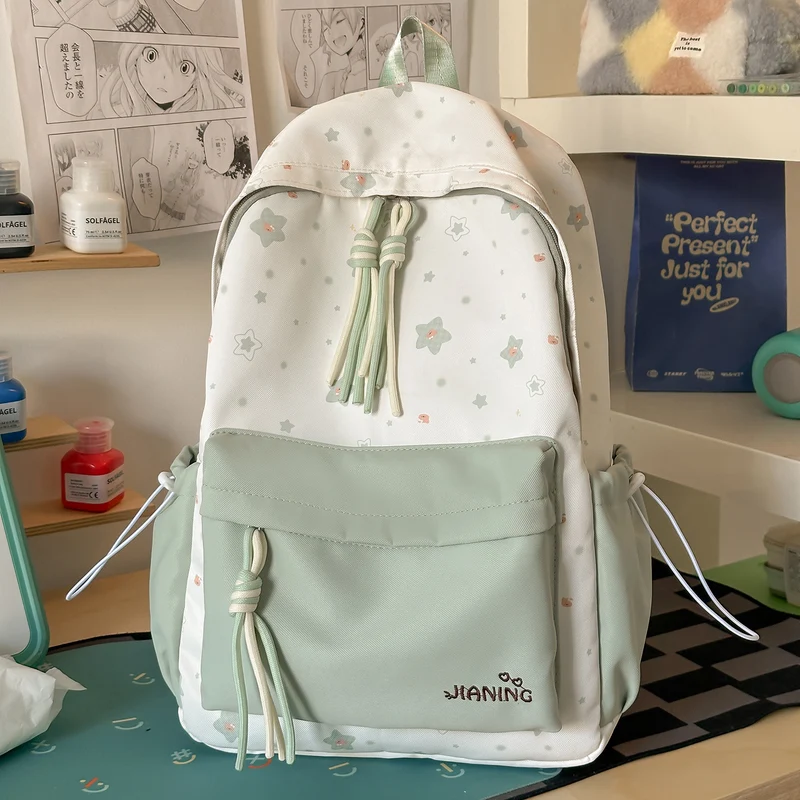 Dekorative Blumenprint-Rucksack Karnz