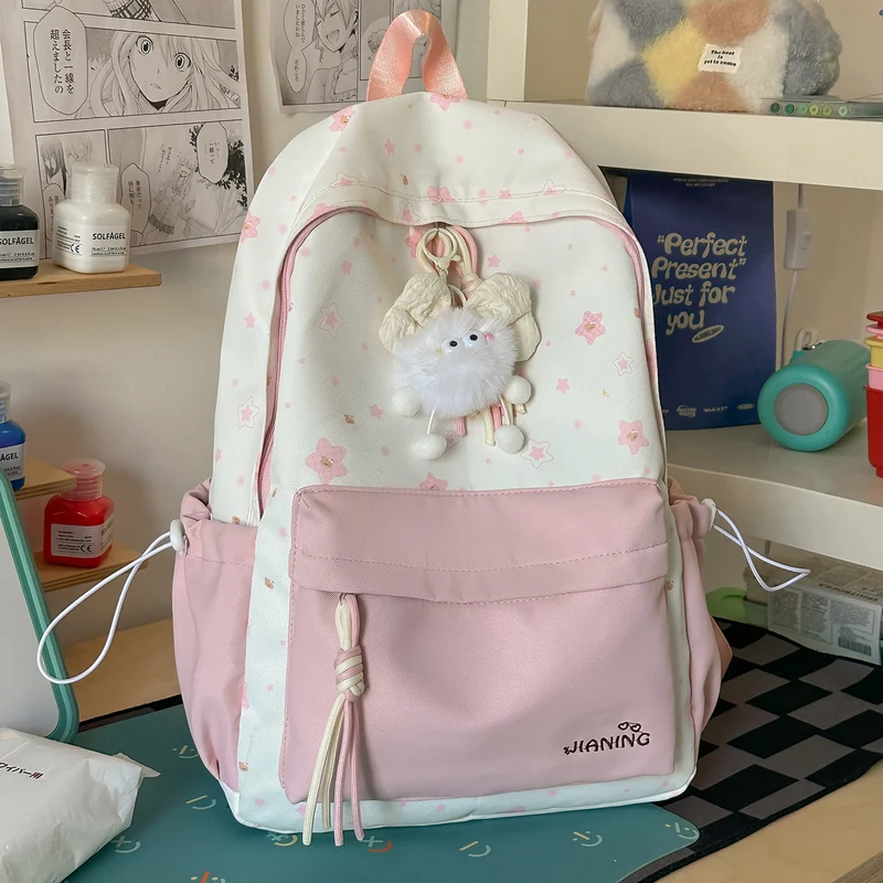 Dekorative Blumenprint-Rucksack Karnz