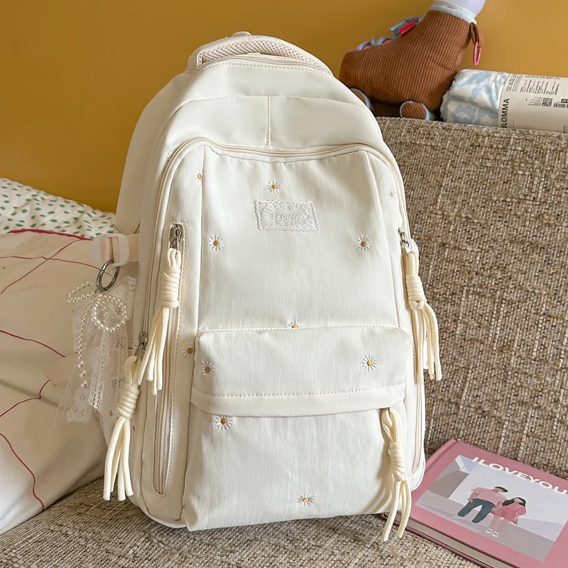 Dekorative Floral Verzierte Rucksack Karnz