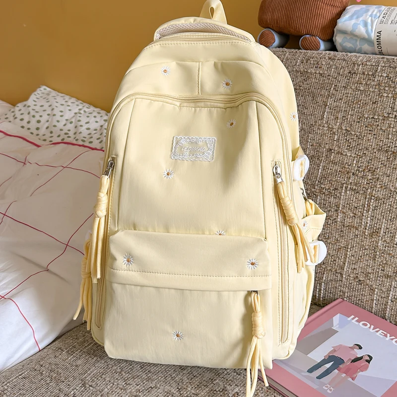 Dekorative Floral Verzierte Rucksack Karnz