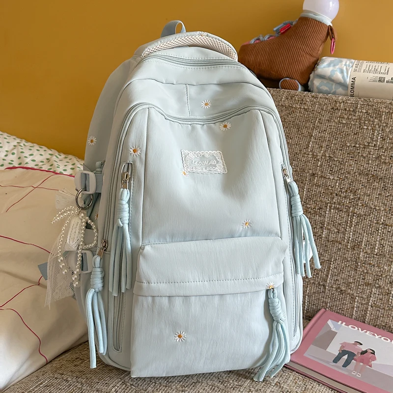 Dekorative Floral Verzierte Rucksack Karnz